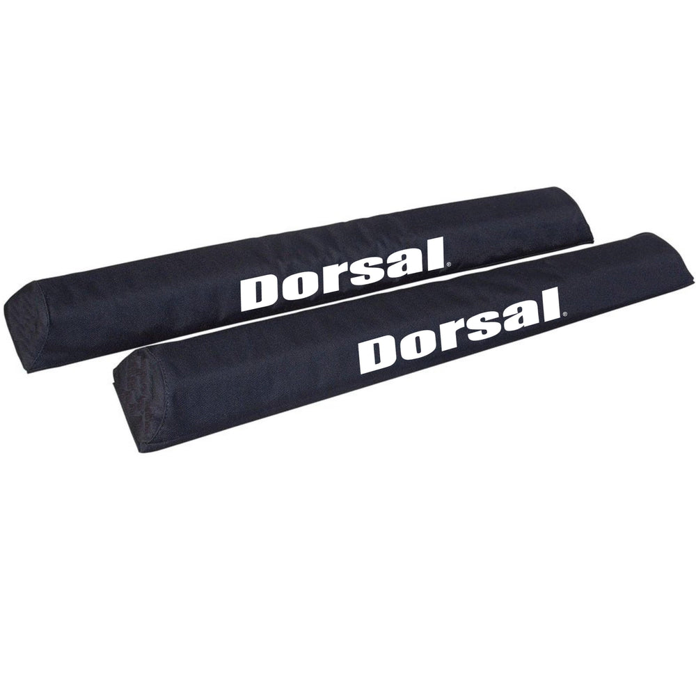 DORSAL Aero Roof Rack Pads for Factory and Wide Crossbars - Pack of 2 for Surfboards Kayaks Sups Snowboards