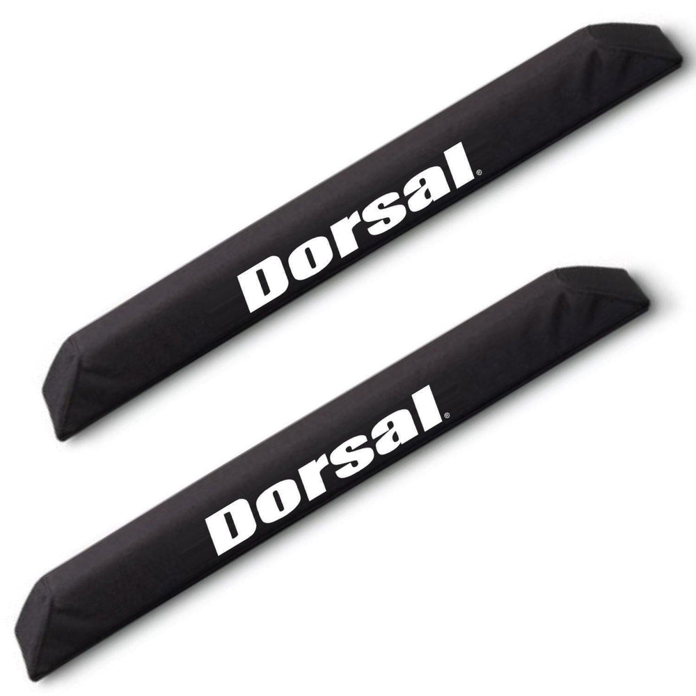 DORSAL Aero Roof Rack Pads for Factory and Wide Crossbars - Pack of 2 for Surfboards Kayaks Sups Snowboards
