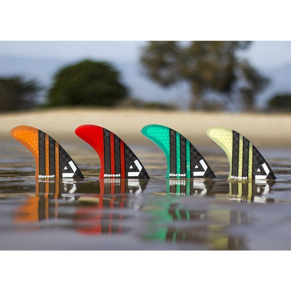 DORSAL Surfboard Fins Quad 4 Set FCS Compatible-2