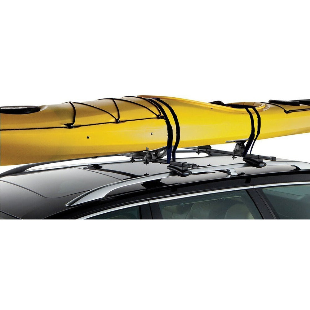 Dorsal Tie Down Straps for Roof Rack Pads Crossbars - Pack of 2 holds Surfboards Kayaks Canoes Paddleboards