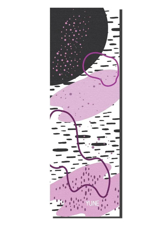 Yoga Mat | 6mm Thick | Pink | Non-Slip | Eco Friendly | Yune Yoga | Boulder-0